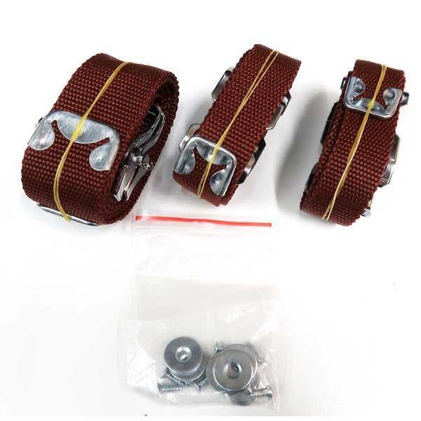 アルミ製竹馬 ロングフット用 ベルトセット 合計6本 627-03