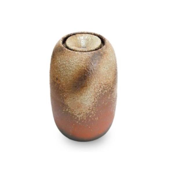 インテリア水琴窟 琴音（屋内用） a.Smallシリーズ 火色古信楽 S-4