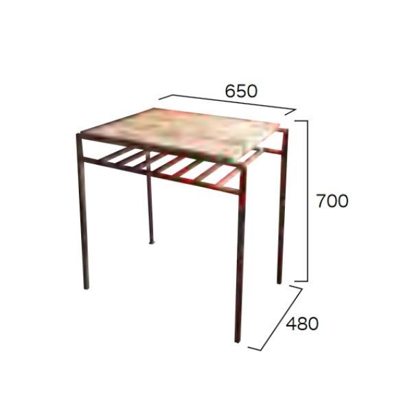 �W���[�r�X���� �X�N���b�v�e�[�u�� W650×H700×D480 34222