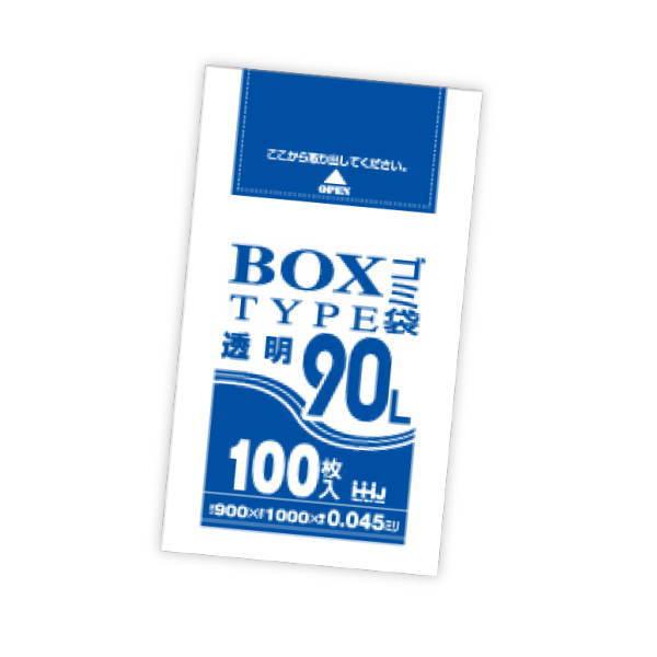 KLASS ポリ袋 透明 90L 100枚入 63-9446 : イーヅカ - 通販 - Yahoo