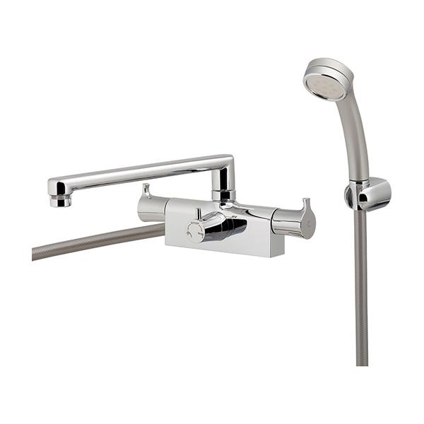 カクダイ 2ハンドルシャワー混合栓(一時止水) 152-211 (水栓金具) 価格