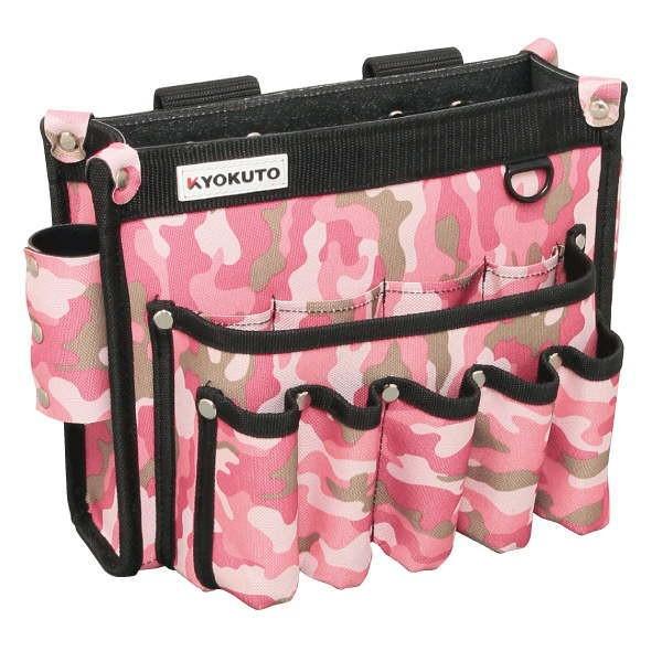 極東産機 KLASS ツールバッグL ももいろ迷彩 11-8197 : イーヅカ