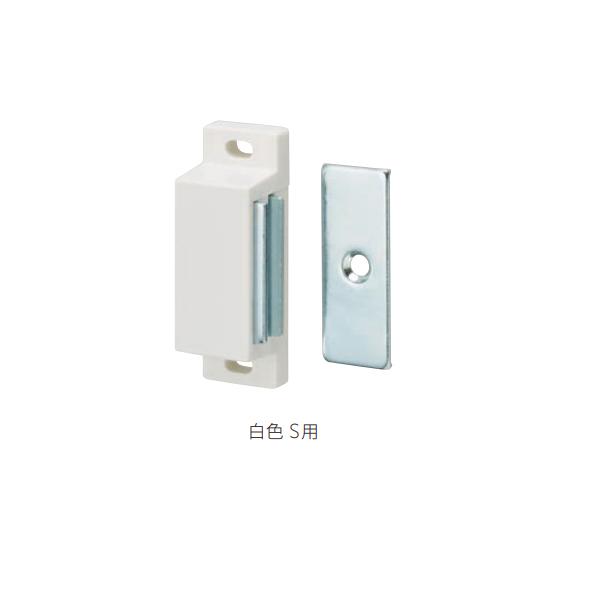 材質：プラスチック仕上：白色吸着力：3.0kg付属ネジ：丸木ネジ　3.1×15　　　　　皿木ネジ　3.1×13