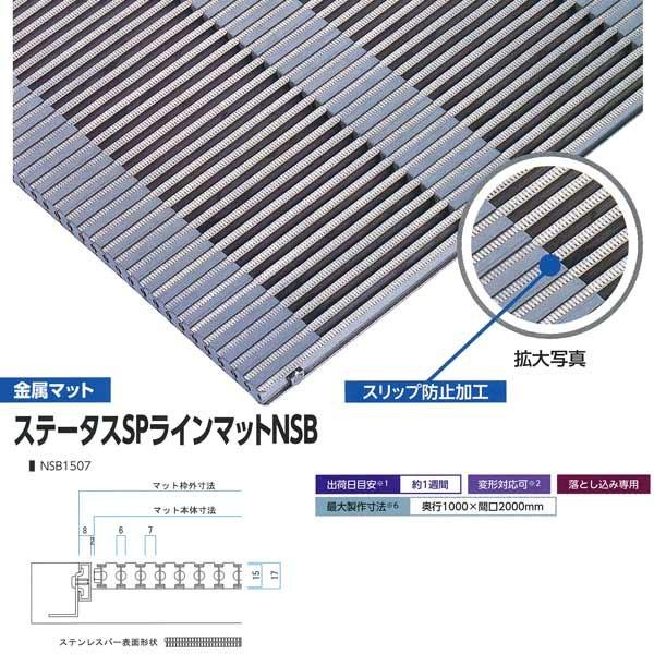 ~dV} Ƃ݃}bg  Xe[^XSPC}bgNSB NSB1507 15mm sb`7mm 400-0620 ĒP TCYI[_[