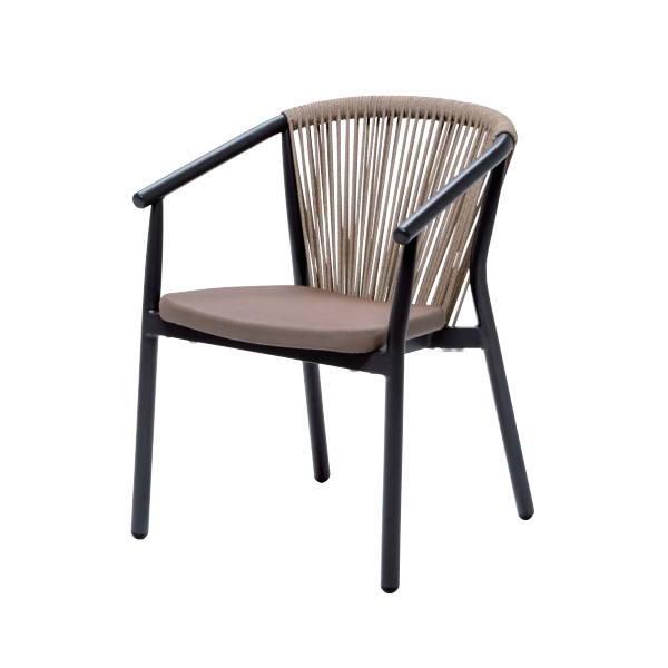 TAPAS サラゴサアームチェア トープ W600×D600×SH460・H780mm