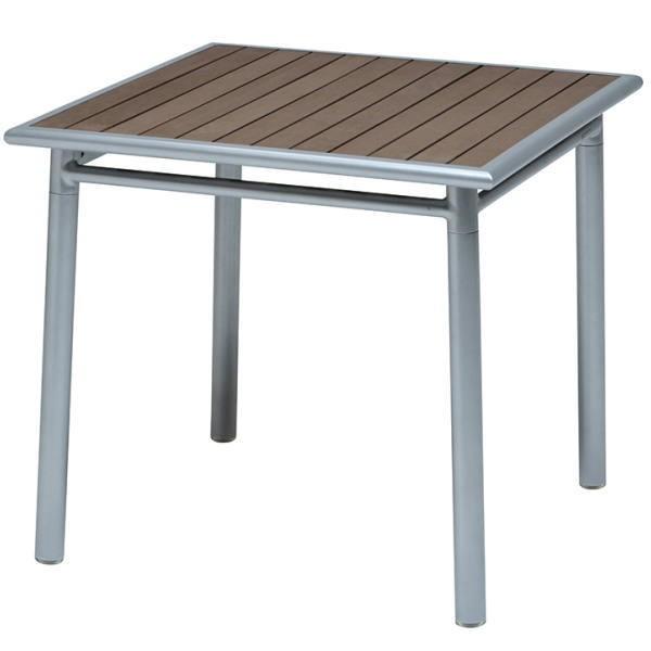 MAIORI NC ROM �e�[�u��80×80/�V���o�[�{�u���E�� W820×D820×H750mm