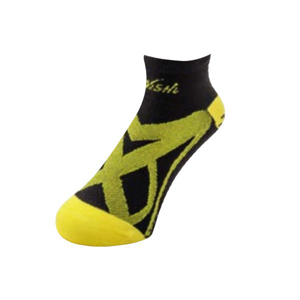 吸汗速乾素材ムレを軽減し靴内の快適な環境をサポート抗菌防臭素材抗菌防臭加工を施した素材アーチフィット土踏まずにフィットする設計くるぶし丈くるぶしでフィットする設計かかとＹヒール設計Y字型に編み合わせた立体設計でフィット感とズレ防止を追求滑り...