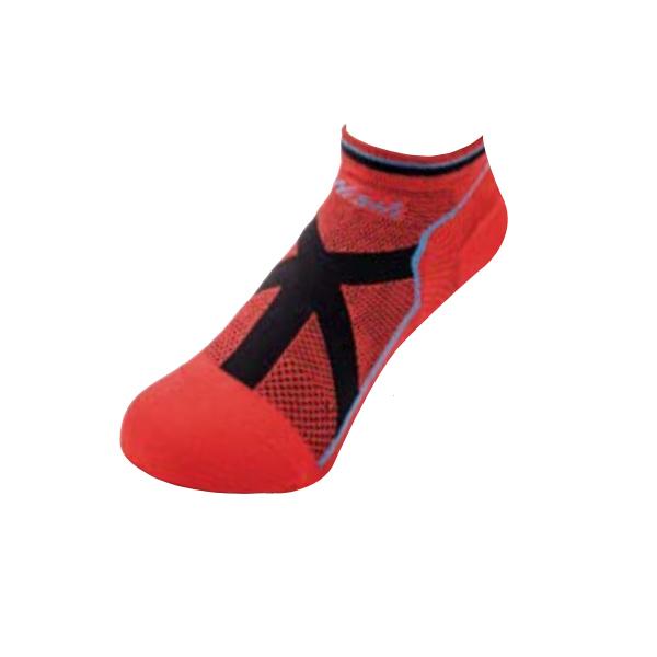 ニシ・スポーツ XIホールドショートソックス 靴下 3813A053 レッド