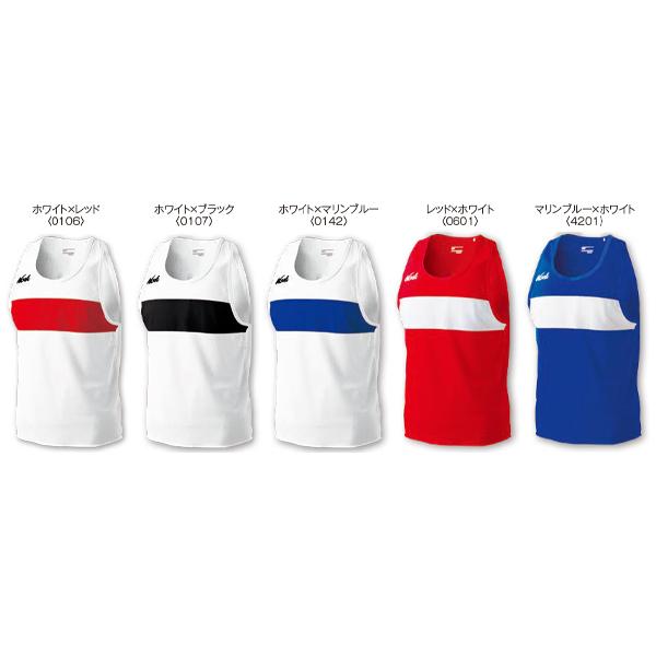 サイズ：S、M、L、O、XO（JASPO範囲表示）素材名：スーパートリコ　表面に異形断面ブライト糸を採用し、やわらかな光沢感をもつマテリアル。　ポリエステル100％のためドライタッチでまとわりつきにくく、軽量感のある素材。品質：ポリエステル...