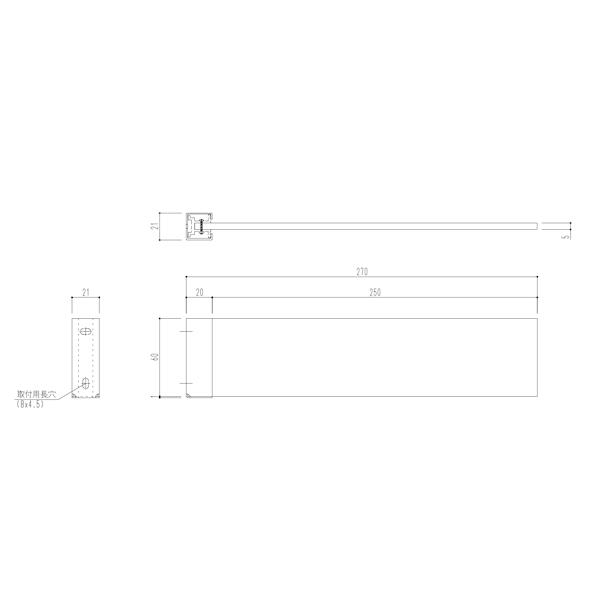 �_�h�z�[���N���G�C�g ��ʎ����D�i�ˏo�^�j SK-SPN-1T ������ H60×W250×D5mm