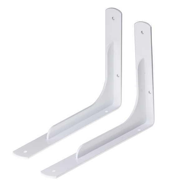 川喜金物 ガチ壁くんシリーズ 石膏ボード用棚受 リブ付 300mm WT2820RS