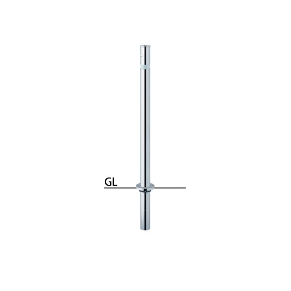 �T���|�[�� ���t�^�[�Œ莮�Ԏ~�� LA-5UC-E ��48.6(t1.5) H700 �G���h�p �ŏI�[��