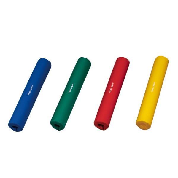 逆上がり・前回り等鉄棒運動用パッド鉄棒運動中の衝撃をやわらげます。直径6.5×長さ40cm外被：ナイロン中身：ポリエチレン台湾製