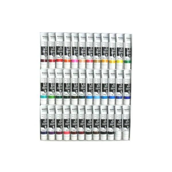 ターナー色彩 アクリルガッシュ 36色セット AG02036C 20ml(6号) 2mvetro Amazon | ターナー色彩 アクリルガッシュ 36色セット AG02036C
