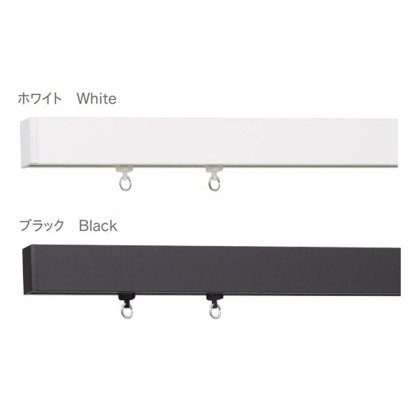 カーテンレール　アイアン　トーソー TOSO（トーソー） カーテンレール フロウ レール 4.00m 1本 : イーヅカ