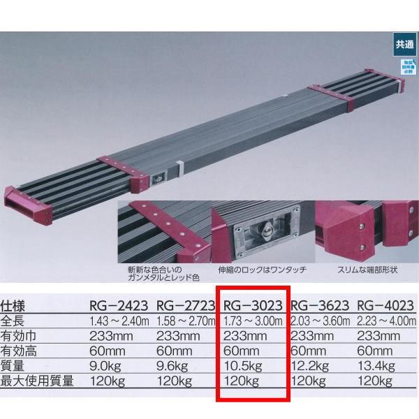 ヤヨイ化学 カラーステージRG ガンメタル＆レッド RG-3023 1.73〜3.00m