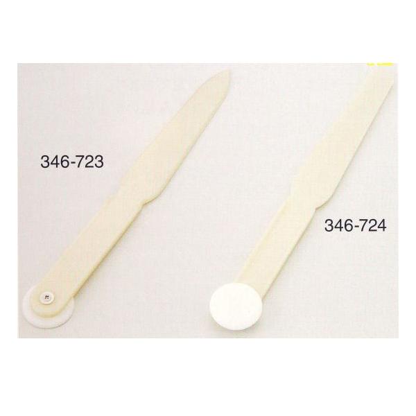 クロス角ヘラ（ツノベラ） V型 全長274mm 1本 346-723 : イーヅカ