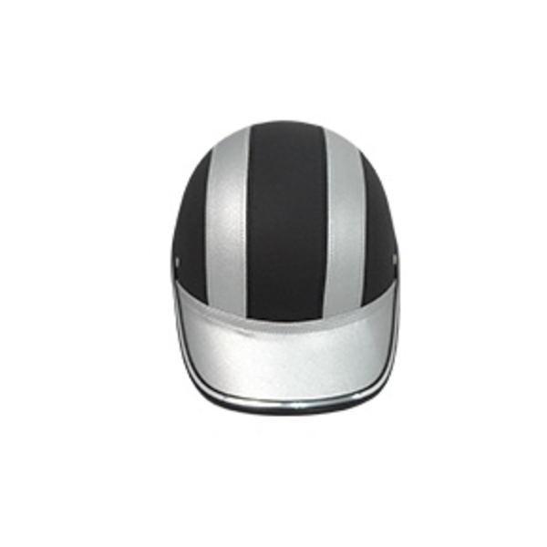 ブレイン 自転車用ヘルメット 革タイプ シルバー BR-662 1個