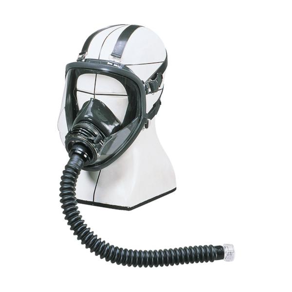 調整可能な重松製作所ガスマスク黒/白　サイズМ　フィルター2個お付けします。 81R3dP9zQtL._AC_UF350,