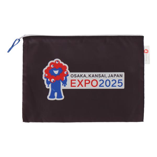 大阪・関西万博 EXPO2025 ポーチ ミャクミャク 黒 : intermode