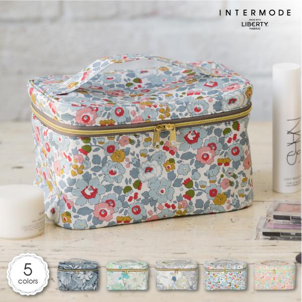 バーバリー バニティ ポーチ バニティケース リバティプリント Liberty コスメポーチ