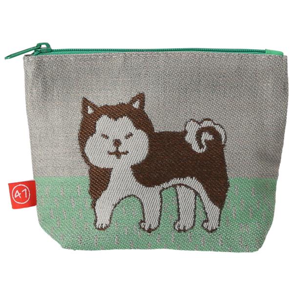 47 Japan Rediscovery ポーチ 秋田 秋田犬 47ジャパン
