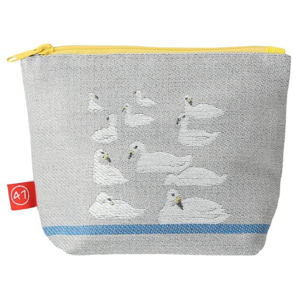 47 Japan Rediscovery ポーチ 新潟 白鳥 47ジャパン プレゼント ギフト