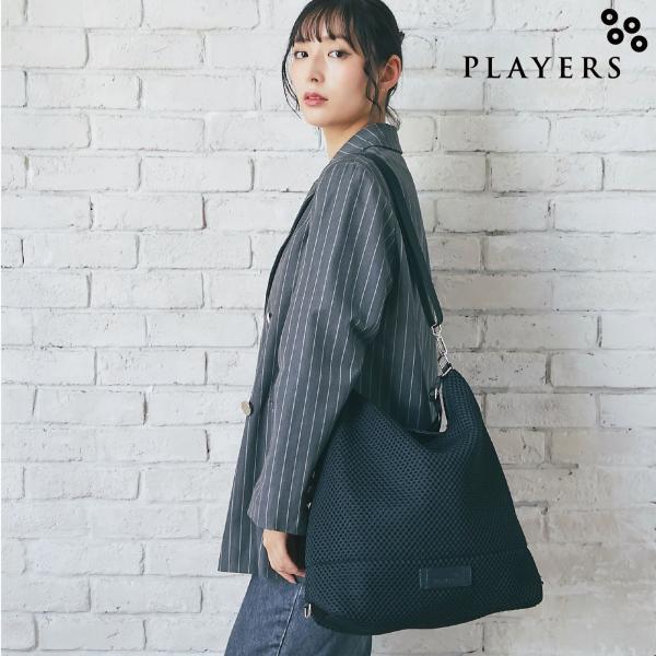 プレイヤーズ エアメッシュ3WAYリュック ブラック PLAYERS バッグ 