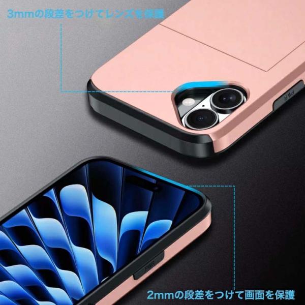 �J�[�h���[ iPhone18 Pro iPhone17 �P�[�X iPhone16 �P�[�X iPhone15 iPhone14 �P�[�X iPhone13 iPhone�P�[�X �J�[�h���� �ϏՌ� �X�}�z�P�[�X ���i�摜3