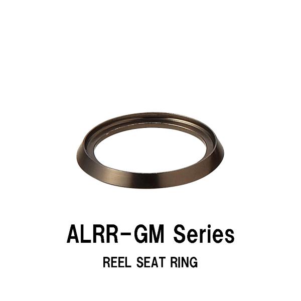 ALRR-GM Series リールシートリング 内径15.0ｍｍ〜18.0ｍｍ 外径20.0ｍｍ〜22.8ｍｍ SD16 17 18タイプ アルミ製 ガンメタ ジャストエース ロッドパーツ
