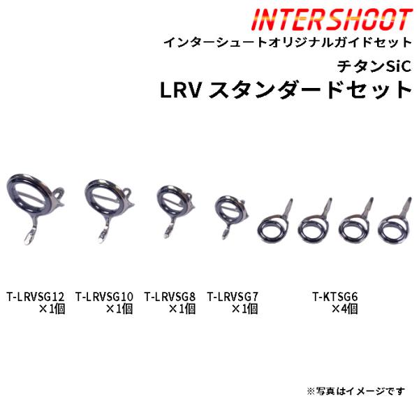 fuji チタンフレーム　sic-s ガイドセット Fuji スタンダードガイドセットLRVタイプ チタンSiC T-LRVSG128-IS