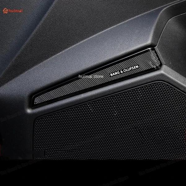 並行輸入品 アウディ A3 8Y 2021 スポーツバック リムジン セダン用 ドアスピーカー ホーン オーディオ ステンレス トリム ストリップ インテリアア
