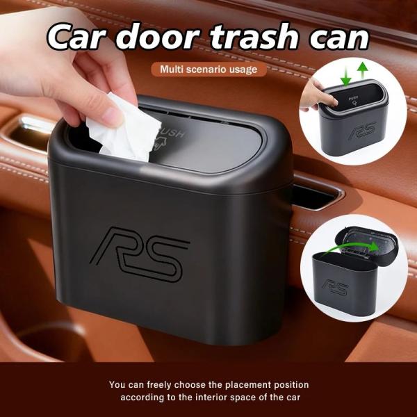 並行輸入品 アウディ車用吊り下げ式ゴミ箱収納ボックス カーアクセサリー SLINE ABT Quattro RS RS3 RS4 RS5 RS6 RS7 RS8