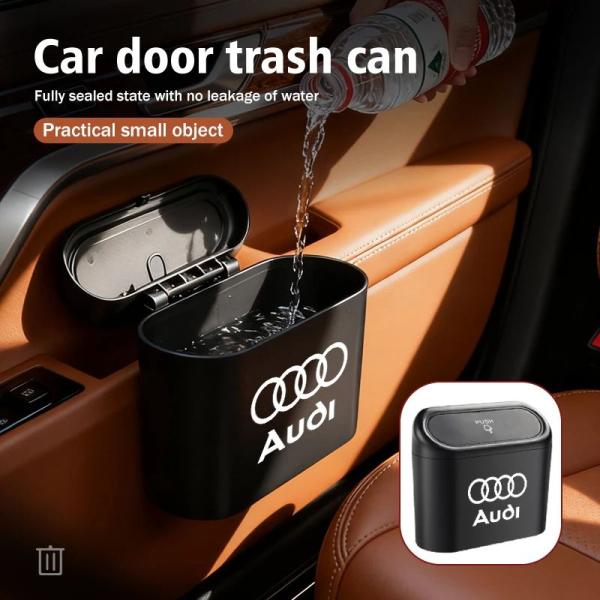 並行輸入品 アウディ車用吊り下げ式ゴミ箱収納ボックス カーアクセサリー TT A1 A2 ABT Quattro SLINE RS A3 A4 A5 Allro