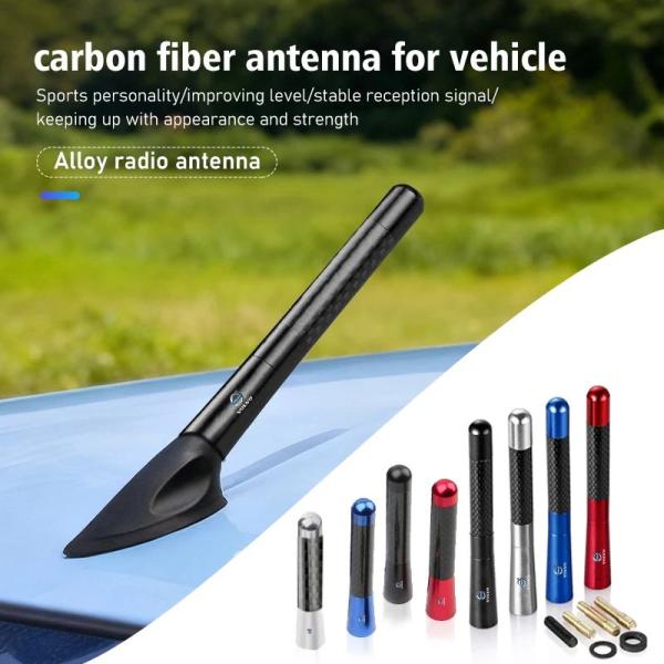 並行輸入品 ボルボ用 カーボンメタルカーラジオアンテナオートショートシグナルアンテナ V60 V90 S60 S80 S90 C30 XC40 XC60 XC7
