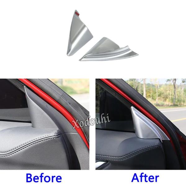 並行輸入品 マツダ CX-8 CX8  2016 - 19 2020 2021 用カーステッカーオーナメントインナーAコラムオーディオスピーカーウィンドウフロン