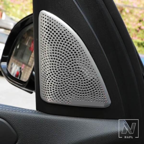 並行輸入品 BMW X5 G05 X7 G07 2019-20 アクセサリー A列 スピーカー デコレーション ドア ホーン カバー スピーカー ネット 保護 