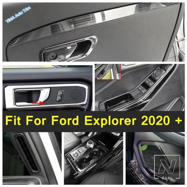 並行輸入品 フォード エクスプローラー 2020 - 2022用アクセサリー グローブボックス / ステレオスピーカー / ウィンドウスイッチ / エアコン吹き