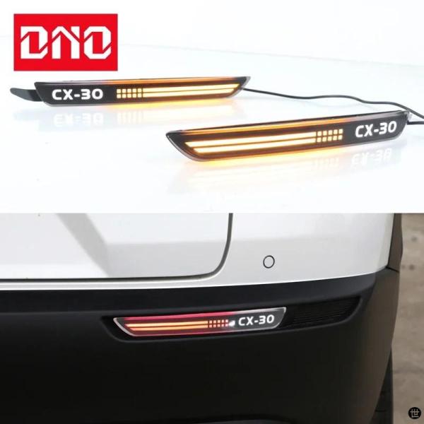 並行輸入品 マツダCX-30 CX30 2020 2021用LEDカーヘッドライト ブレーキライト ウィンカー バックアップ反射板 テールライト 車用