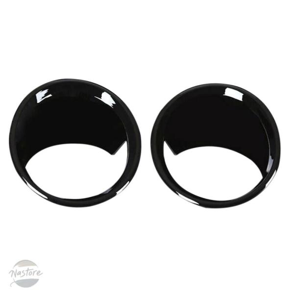 並行輸入品 BMW x1 カバー フォグランプ 2個 光沢ブラック フロント ランプ トリム f48 2016 カスタムパーツ 部品 アクセサリー