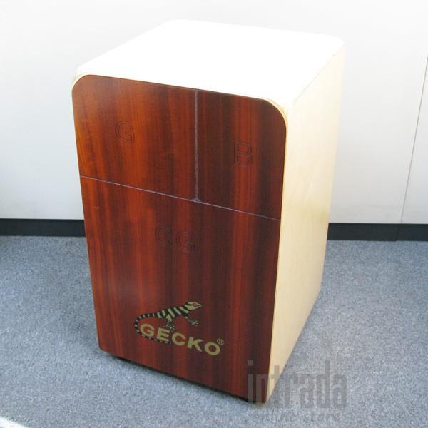 Gecko Cajon ゲッコ カホン エボニーバーチウッド ピックアップ付 CL99AEQ