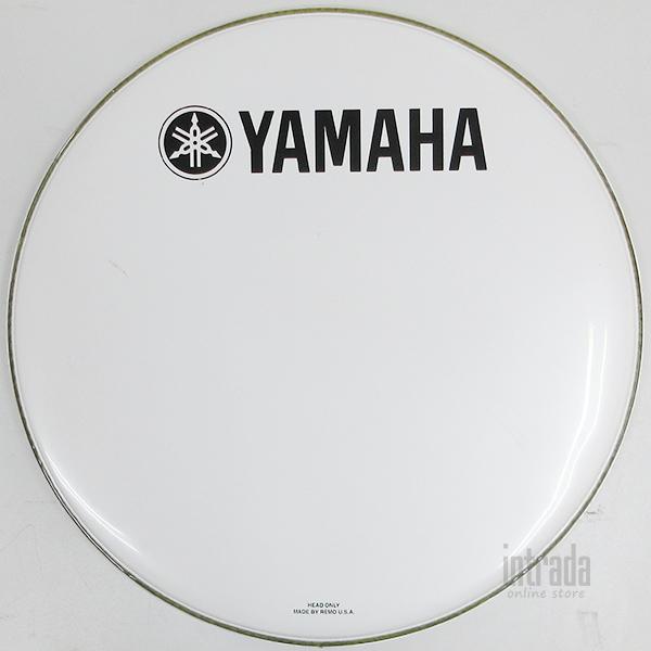 【ジャンク品】ヤマハレモ マーチングバスドラムヘッド パワーマックス MBPM26