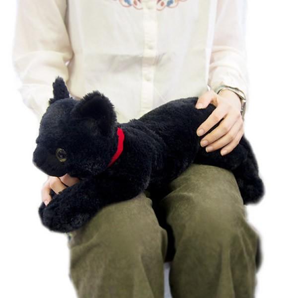 ひざねこ Mサイズ 黒猫 猫 ぬいぐるみ 黒猫 サンレモン 雑貨 犬屋 Zn San C14 犬屋 Yahoo 店 通販 Yahoo ショッピング