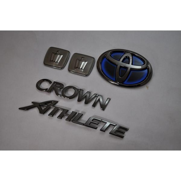 カラー エンブレム 送料無料 AWS210系 クラウン アスリート
