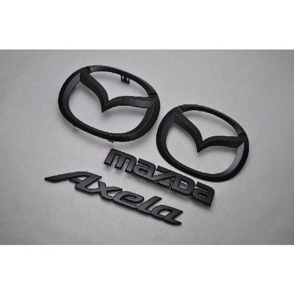 マツダ マットブラック ピアノブラック エンブレム 送料無料 ｂｌ５ｆｗ ｅｆｗ ｆｆｗ アクセラスポーツ ４点 前期 後期 純正 メッキ Bl5fwmbk4 Inventer 通販 Yahoo ショッピング