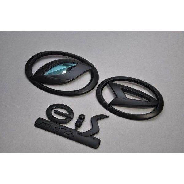 マットブラック/ピアノブラック エンブレム 送料無料 LA300S