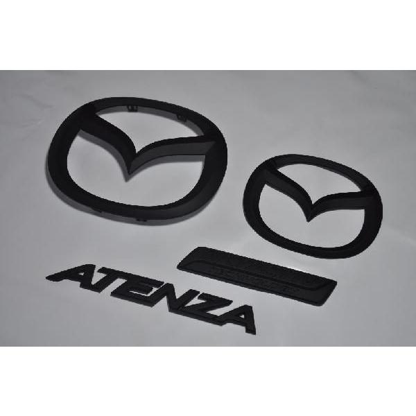 マットブラック/ピアノブラック エンブレム 送料無料 GJ2FW系