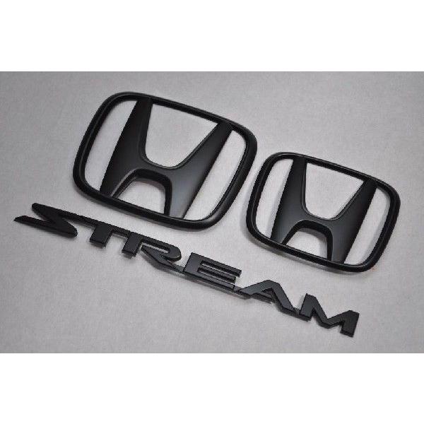 マットブラック/ピアノブラック エンブレム 送料無料 RN6系