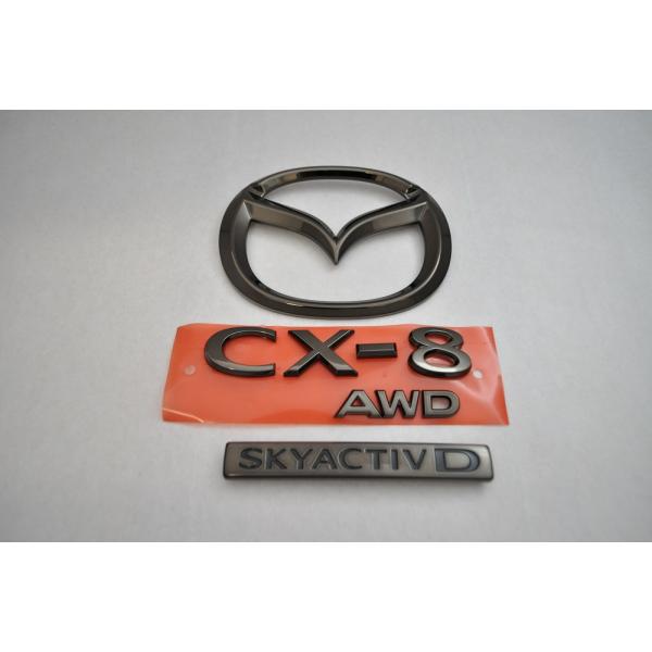 カラー エンブレム 送料無料 KG2P CX−8 ディーゼル車 4WD