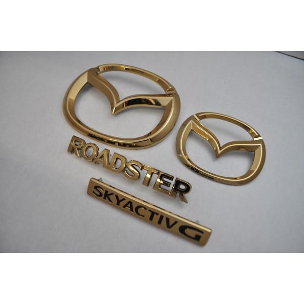 マツダ　NDロードスター 990Sオリジナルエンブレム　（クロームメッキ塗装） マツダ NDロードスター 990Sオリジナルエンブレム （クローム